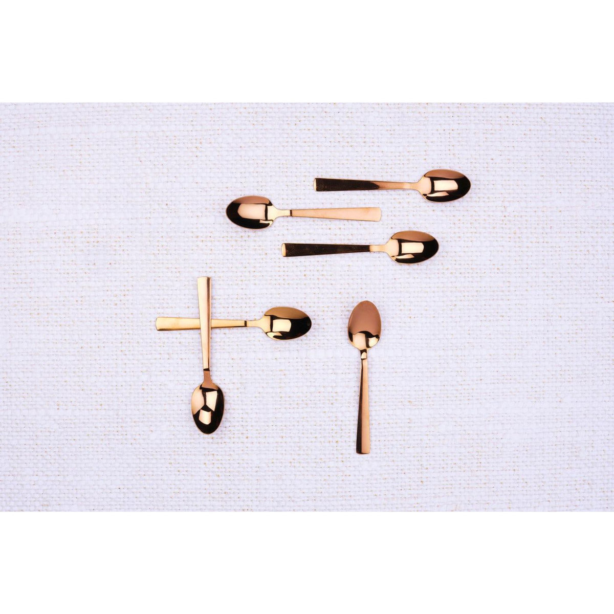 BJORN Coffret 6 petites cuillères TELMO - Copper