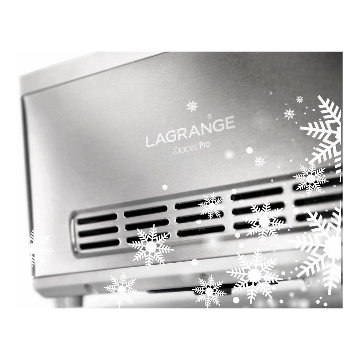 LAGRANGE Turbine à glace Glaces Pro 2L double cuve 419022