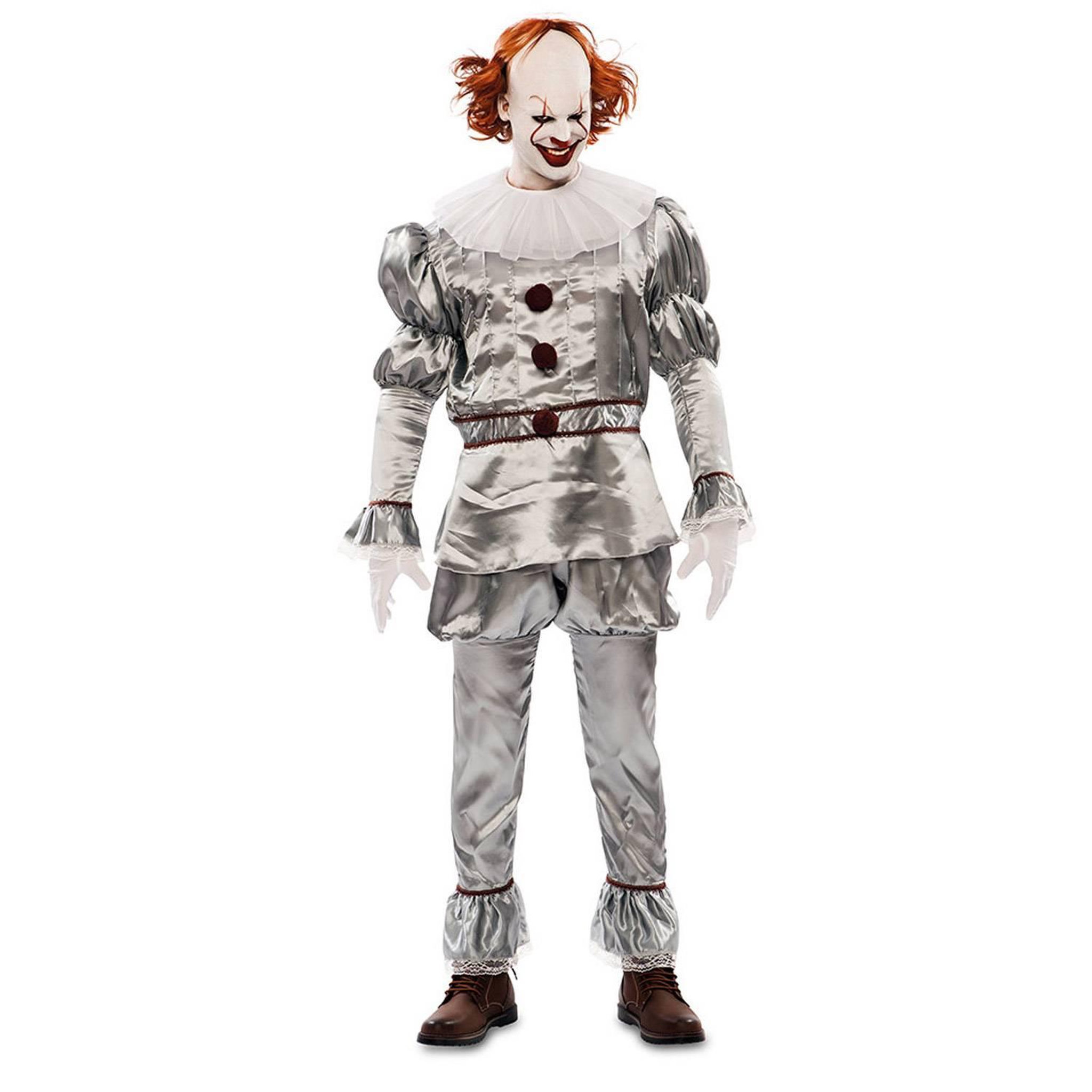 Voir la diapositive 2 : EURO CARNAVALES Déguisement Clown Diabolique - Adulte - M/L