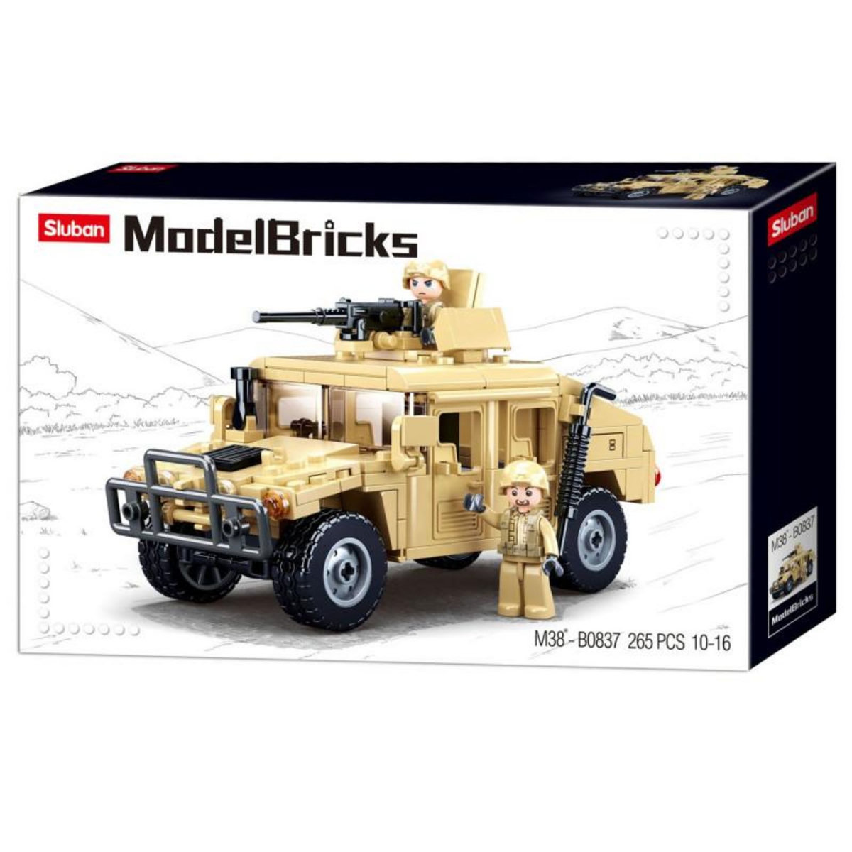 Sluban Sluban Army - Combat off roader