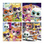 Voir la diapositive 2 : EDUCA Malette puzzles progressifs - EDUCA - SuperKitties - 12+16+20+25 pieces