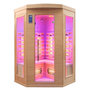 Voir la diapositive 4 : France Sauna Sauna infrarouge 3/4 places Apollon - France Sauna