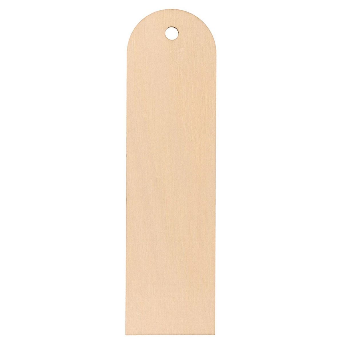 Artemio 10 marque-pages en bois avec bout arrondi