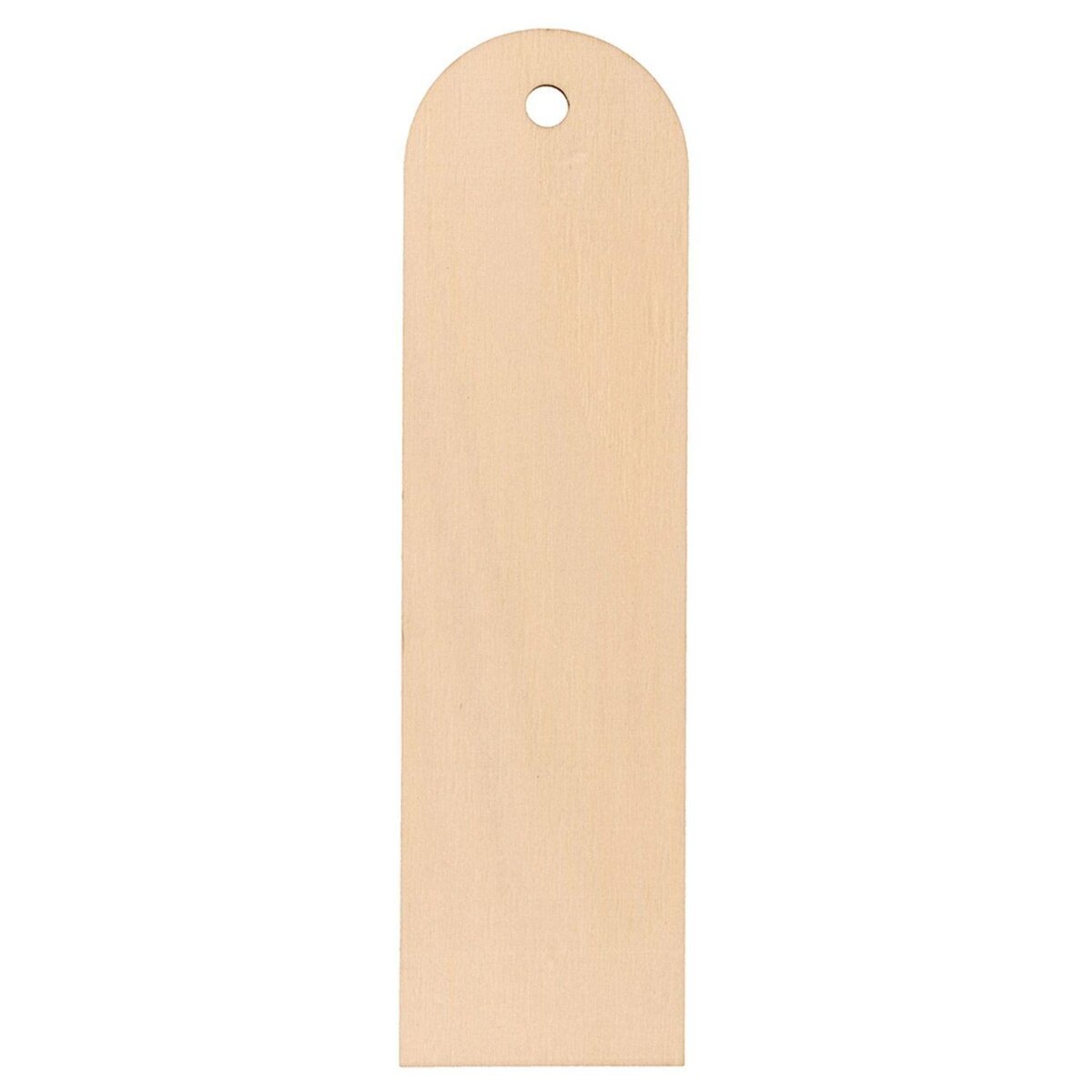 Artemio 10 marque-pages en bois avec bout arrondi
