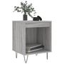 Voir la diapositive 3 : VIDAXL Table de chevet sonoma gris 40x35x50 cm bois d'ingenierie