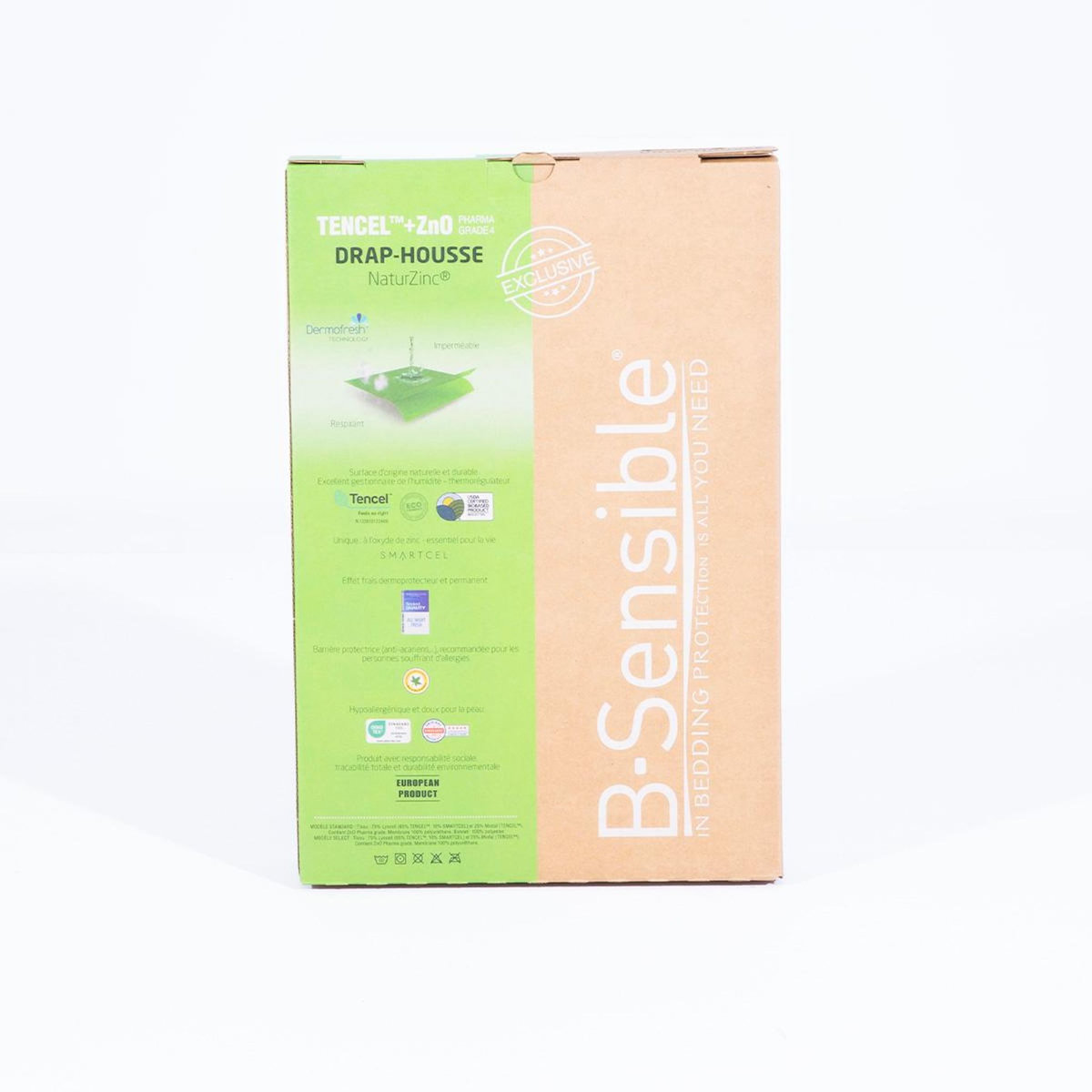 BELLECOUR BELLECOUR LITERIE | Alèse B-SENSIBLE Blanc | Impermeable & Anti-acariens