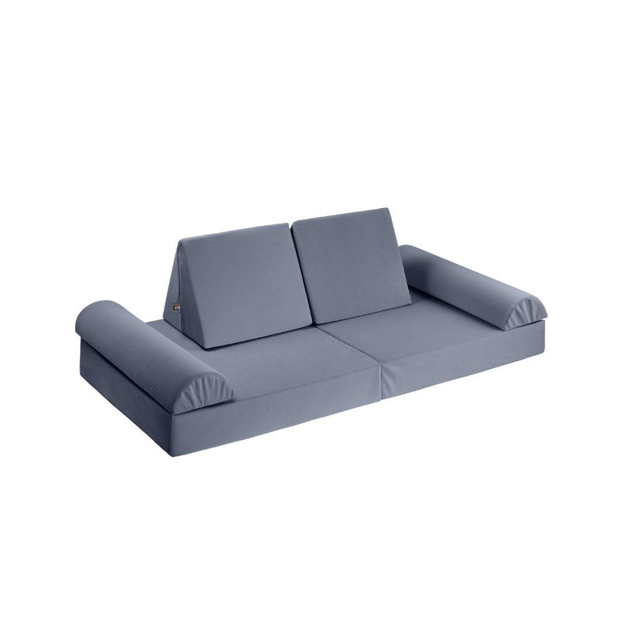 Voir la diapositive 2 : Kettler Pack saut  and  détente : trampoline jump 244 + canapé enfant kreaty (gris)
