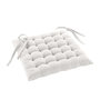 Voir la diapositive 2 : Paris Prix Coussin de Chaise  Twily  38x38cm Blanc