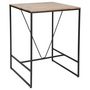 Voir la diapositive 1 : ATMOSPHERA Table de bar mange debout pieds métal L80cm ELEORA