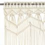 Voir la diapositive 3 : VIDAXL Rideau en macrame 140x240 cm Coton