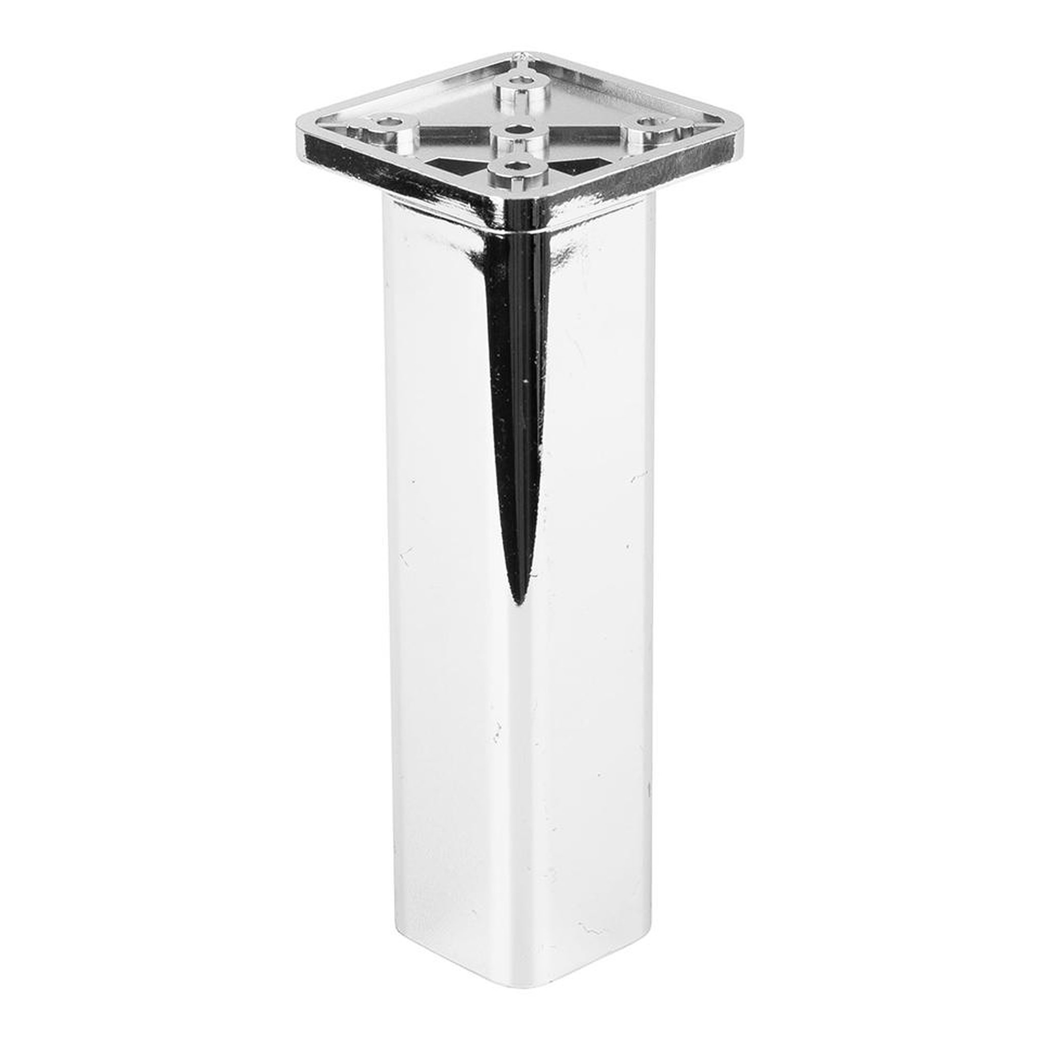 CENTRALE BRICO Pied de meuble fp005 150 mm réglable chrome brillant