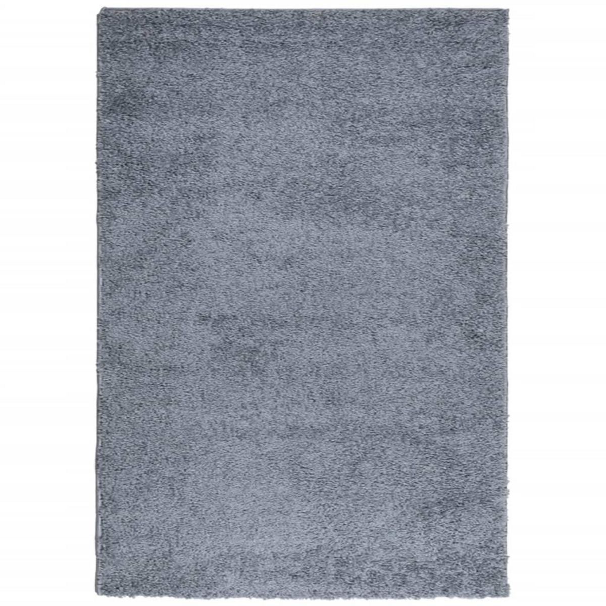 VIDAXL Tapis shaggy PAMPLONA poils longs moderne bleu 120x170 cm