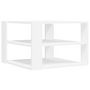 Voir la diapositive 5 : VIDAXL Table basse blanc 59,5x59,5x40 cm bois d'ingenierie