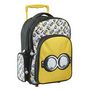 Voir la diapositive 2 : Sac à dos à roulettes jaune MINIONS