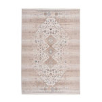 Paris Prix Tapis Vintage à Poils Courts  Baroque XI  Beige. Coloris disponibles : Beige