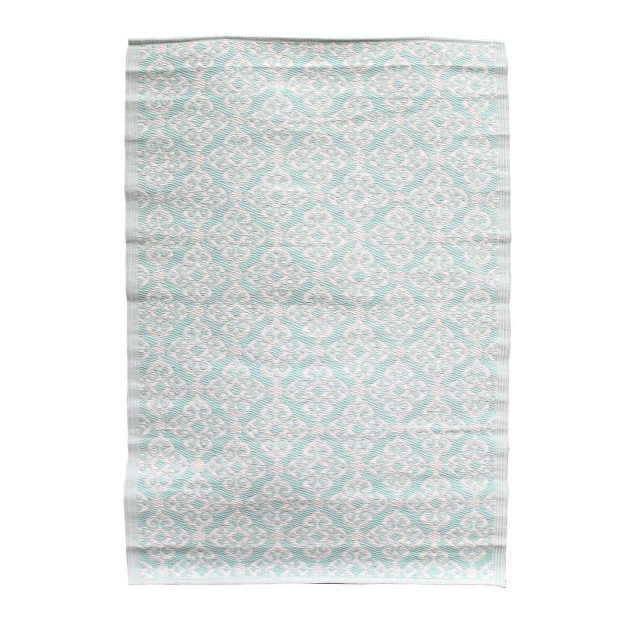 The Home Deco Factory Tapis intérieur et extérieur polypro 120x180 vert clair