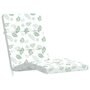 Voir la diapositive 4 : VIDAXL Coussins de chaise longue lot de 2 motif de feuilles