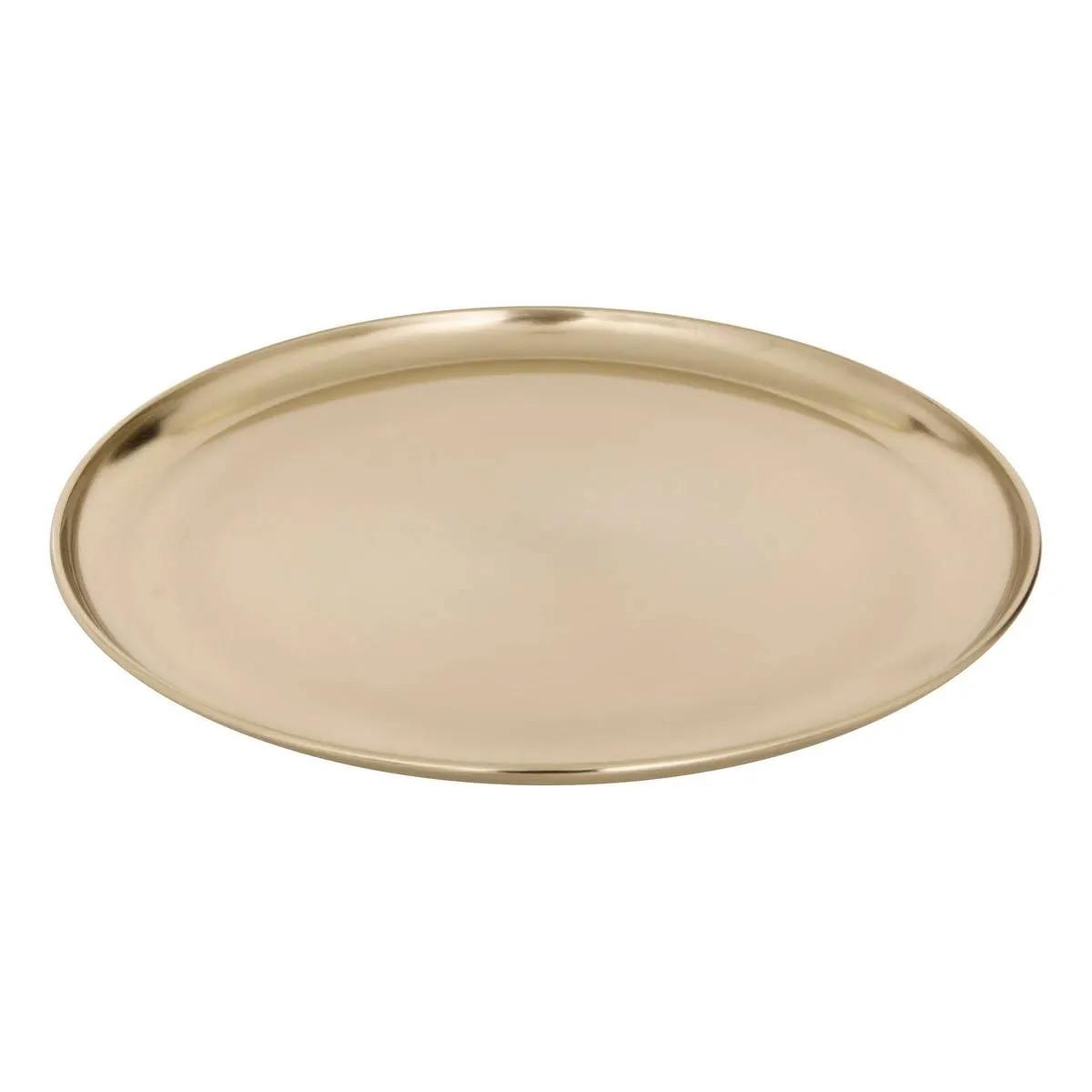 SECRET DE GOURMET Plateau déco en métal  gold  37cm doré