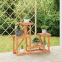 Voir la diapositive 1 : VIDAXL Support a fleurs 90x25x73,5 cm bois massif de sapin