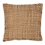 Paris Prix Coussin Déco Carré  Mayssa  45x45cm Naturel