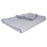 ATMOSPHERA Jeté de Lit  Anjali  230x250cm Gris Clair