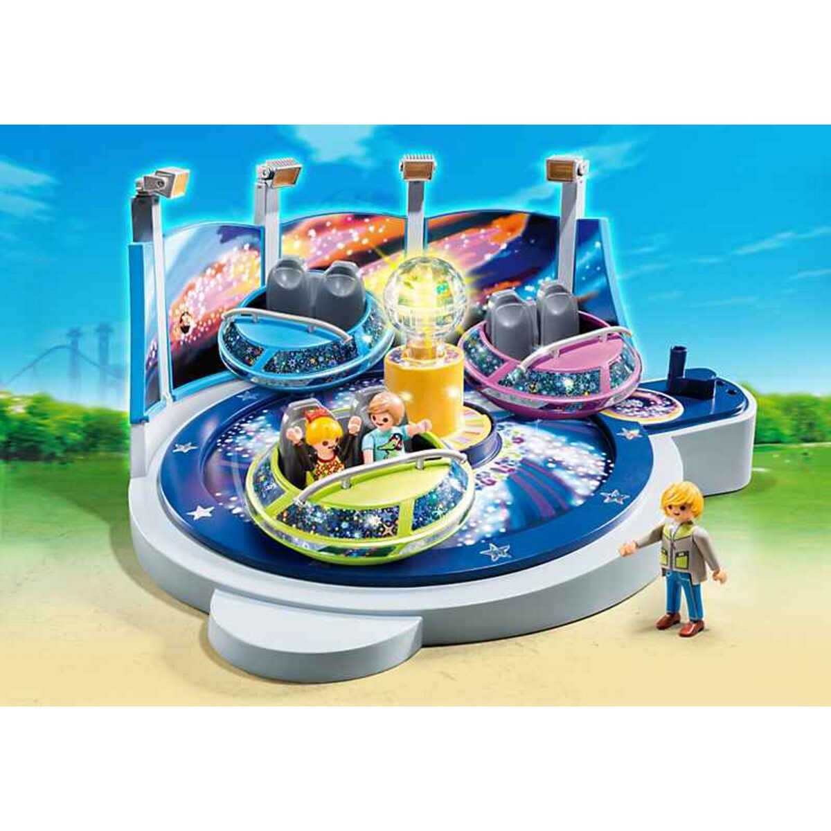 PLAYMOBIL 5554 Attraction avec effets lumineux