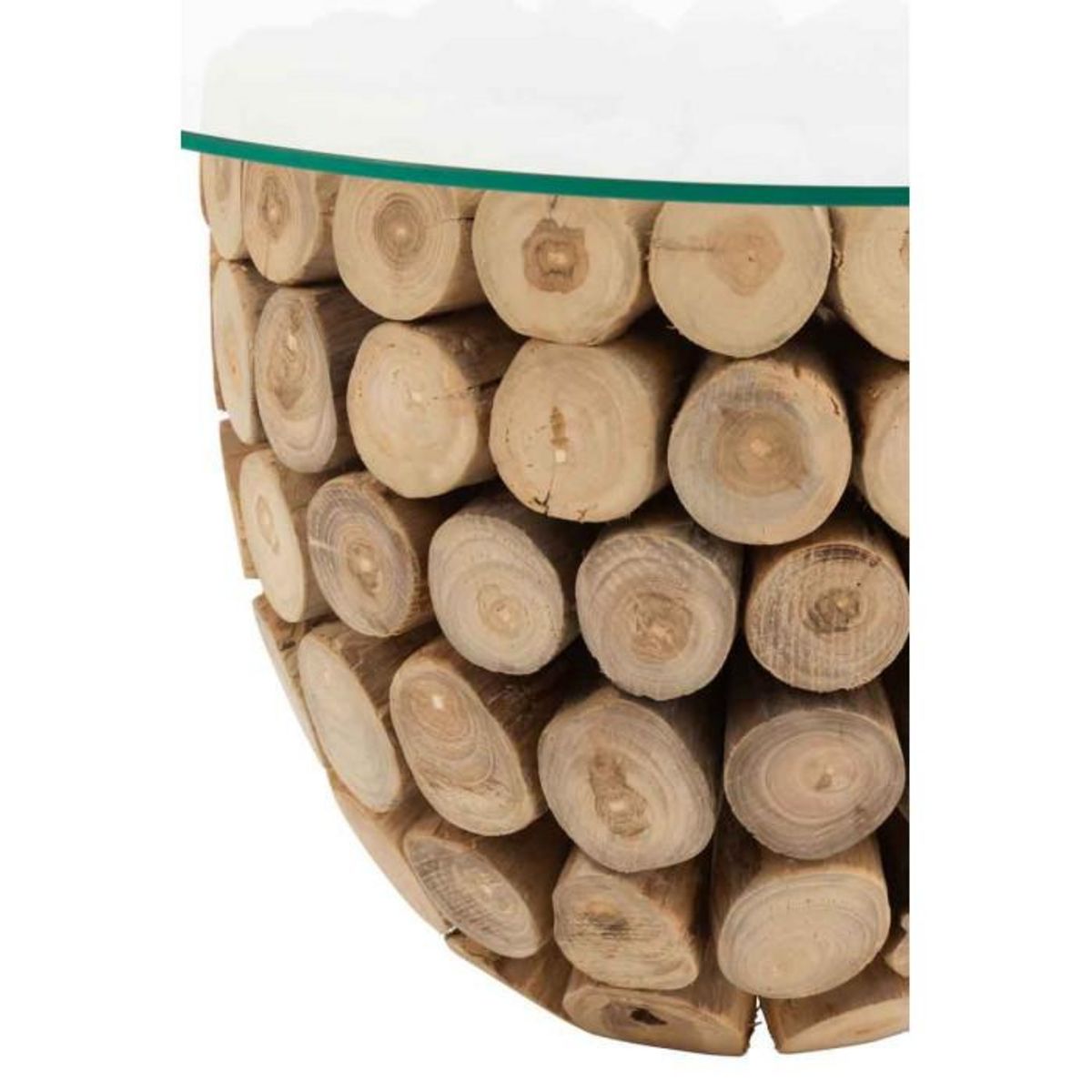 Paris Prix Table d'Appoint Design  Mivida  70cm Naturel