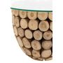Voir la diapositive 2 : Paris Prix Table d'Appoint Design  Mivida  70cm Naturel