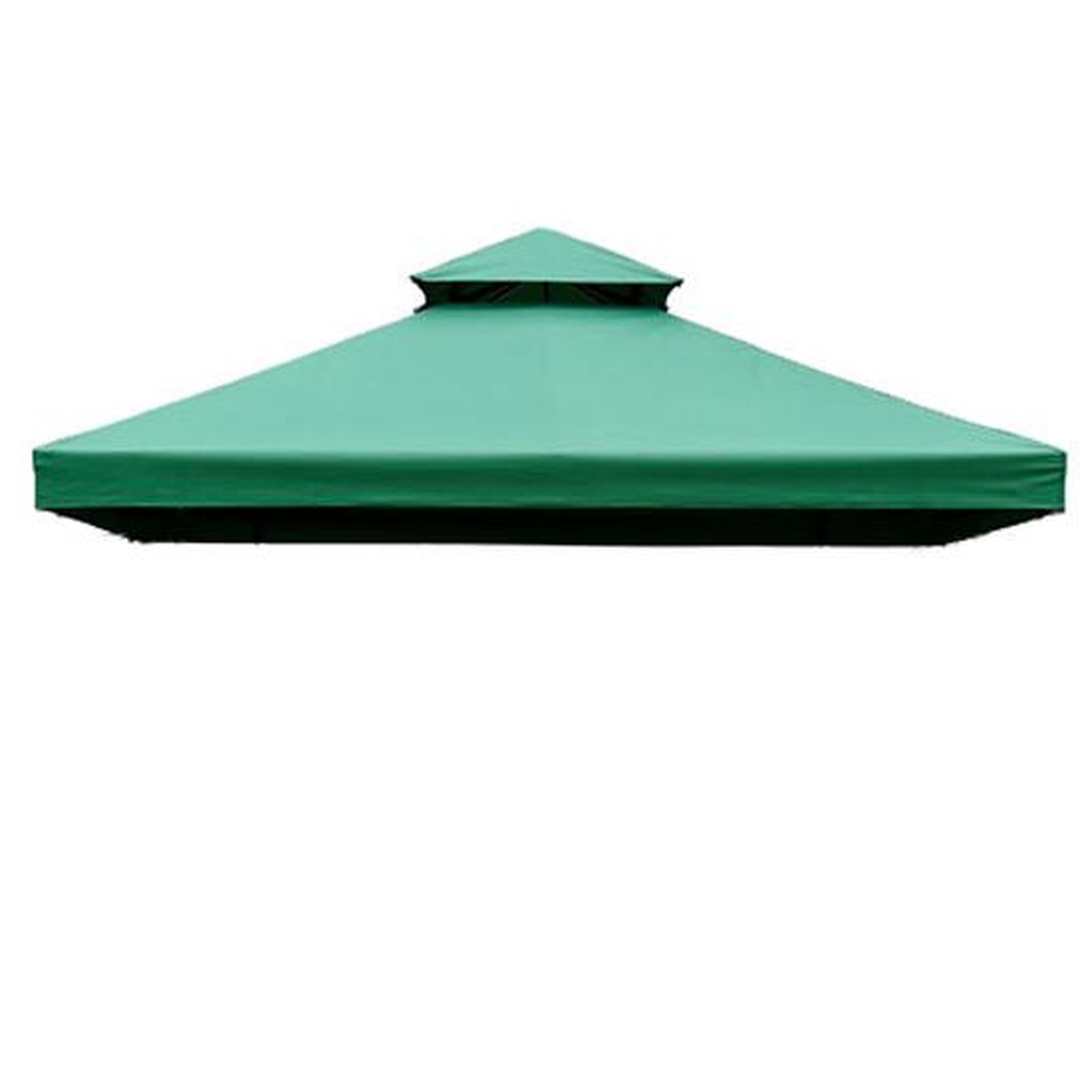 Voir la diapositive 2 : HOMCOM Toile de rechange pour pavillon tonnelle tente 3 x 3 m vert foncé