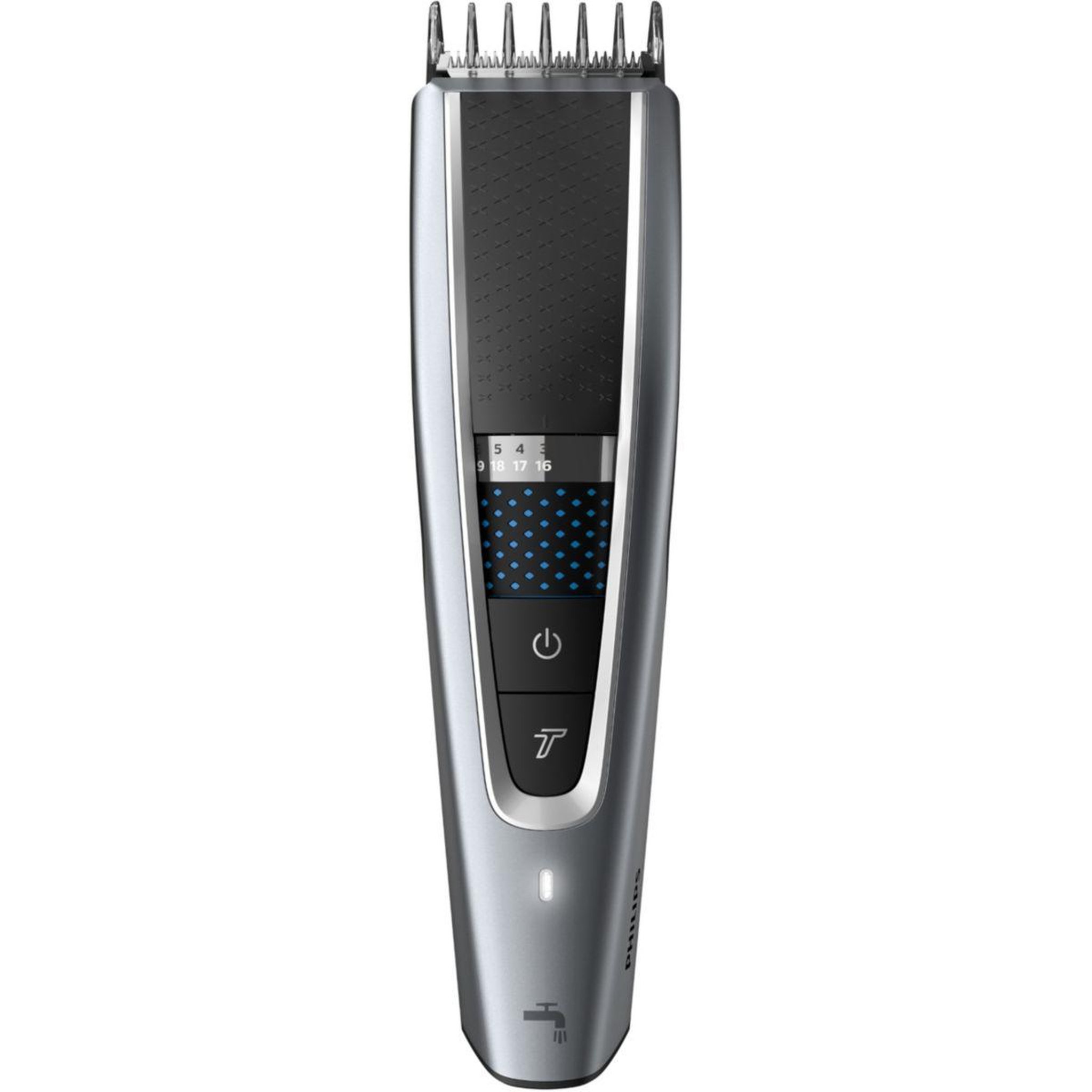 Philips Tondeuse multi usages HC5630/15, molette réglable, 28 hauteurs de coupe, précision 1 mm, autonomie 90 mn