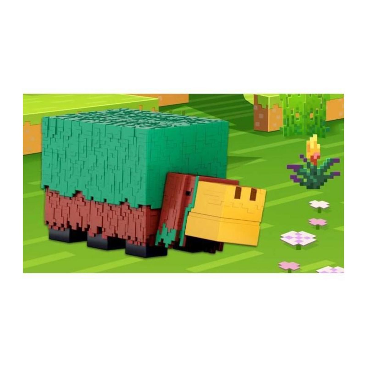 MATTEL Minecraft-Renifleur Figurine articulée 8,25 cm avec sons tirés du jeu - Minecraft - HXM85
