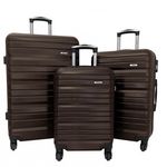 TRUCK Lot 3 valises dont 1 valise cabine rigides. Coloris disponibles : Noir