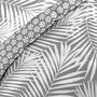 Voir la diapositive 2 : Paris Prix Housse de Couette  Botania  140x200cm Gris