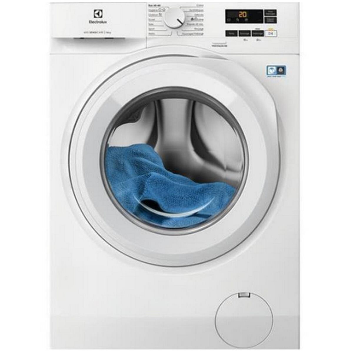 ELECTROLUX Lave-linge frontal 60cm 10kg 1400 tours/min - EW6FI5120WA