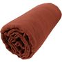 Voir la diapositive 2 : Home collection Drap housse 100% gaze de coton