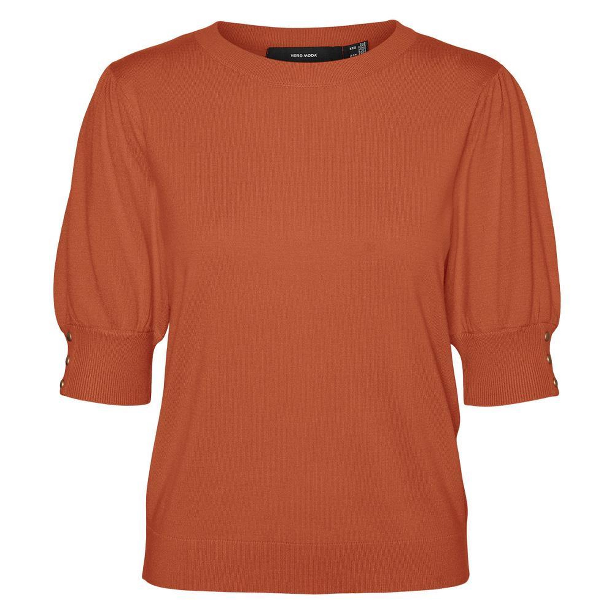 Vero Moda Pull Orange Femme Vero Moda Holly karis 2/4