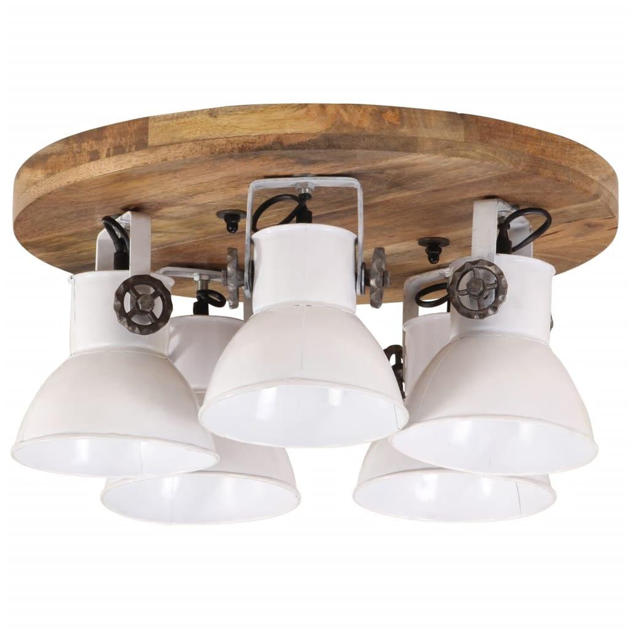 Voir la diapositive 3 : VIDAXL Plafonnier 25 W blanc 50x50x25 cm E27