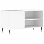 Voir la diapositive 2 : VIDAXL Armoire a disques blanc 85x38x48 cm bois d'ingenierie