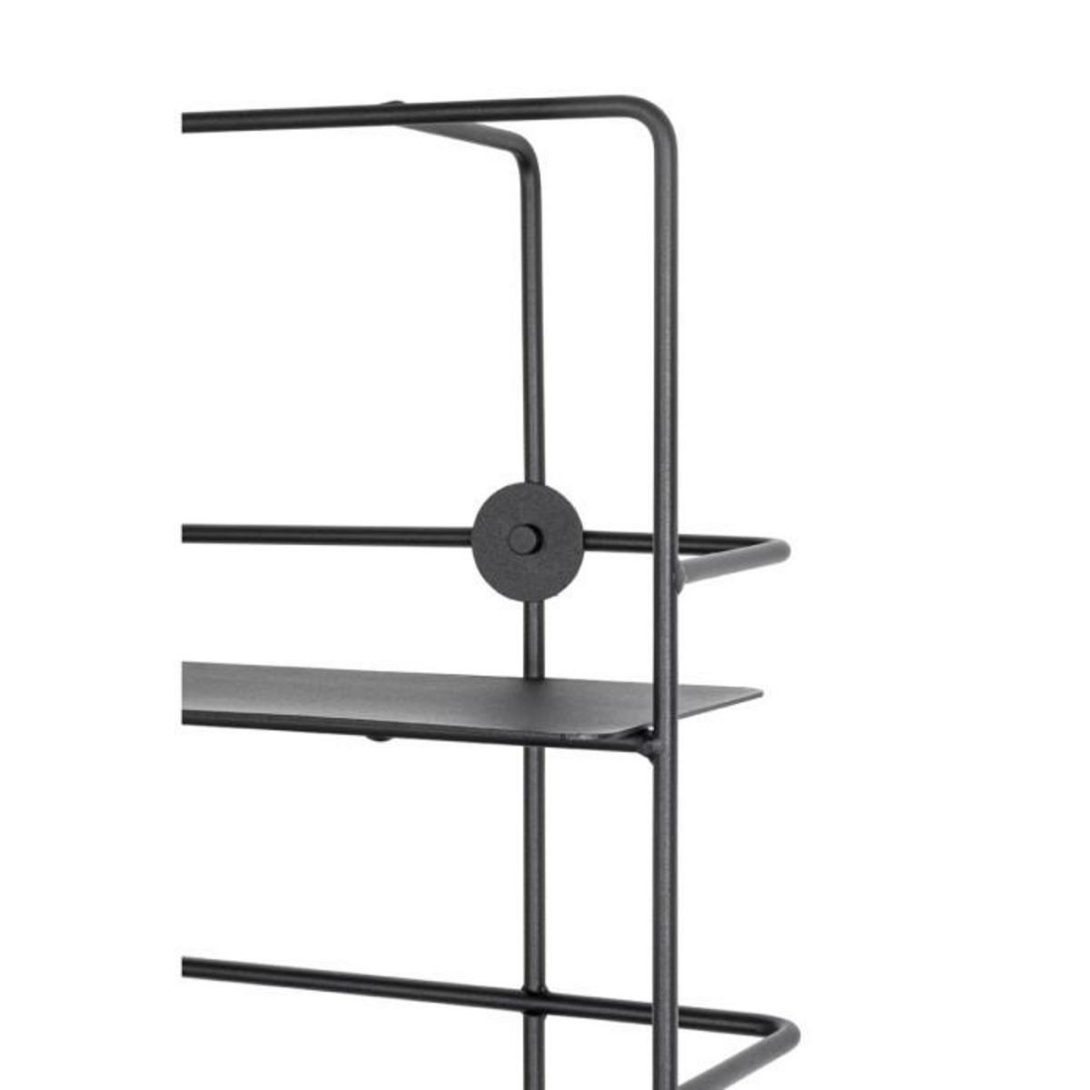 Paris Prix Étagère Murale Métal  Vivalo  56cm Noir