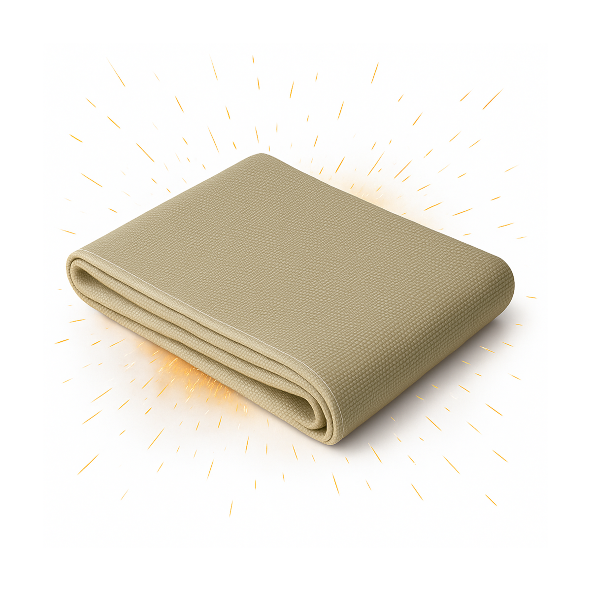 Proweltek Bâche soudure anti-feu 1x1m - Protection Thermique 550 °C - Fibre de verre Couverture de soudage M0