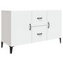 Voir la diapositive 2 : VIDAXL Buffet blanc 100x36x60 cm bois d'ingenierie