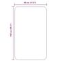 Voir la diapositive 6 : VIDAXL Tapis Shaggy a poils longs NAVARRA rose poudre 80x150 cm