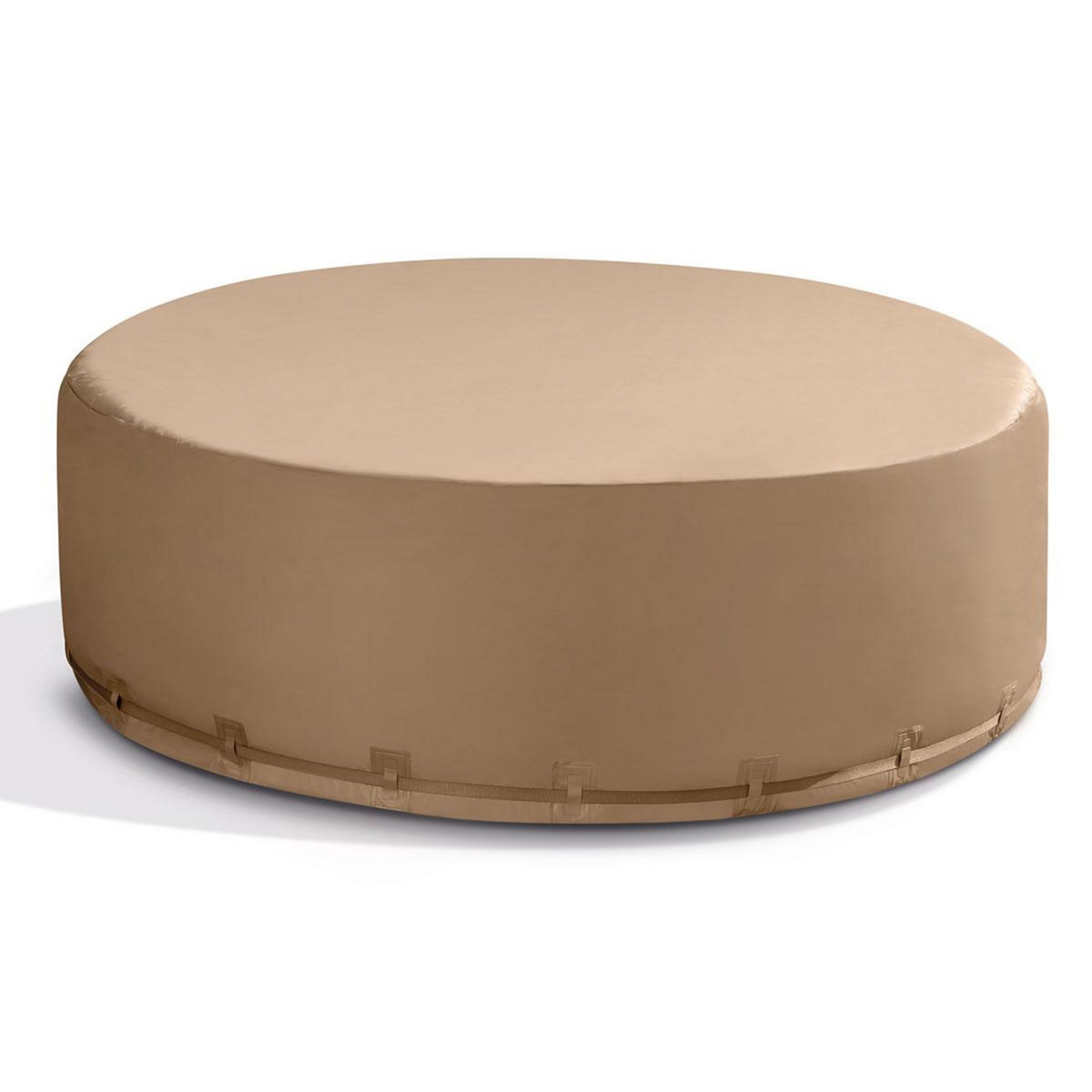 INTEX Spa gonflable PureSpa Sahara rond Bulles 4 places + Couverture thermique - Intex