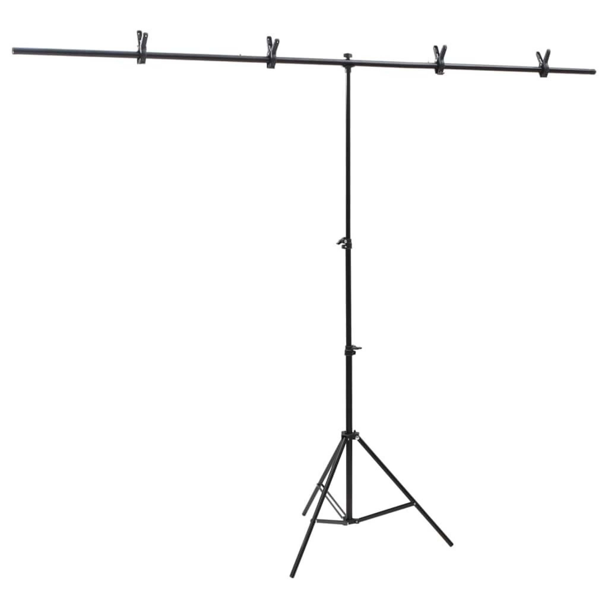 Voir la diapositive 4 : VIDAXL Kit de studio photo avec eclairage ecran de fond et reflecteur
