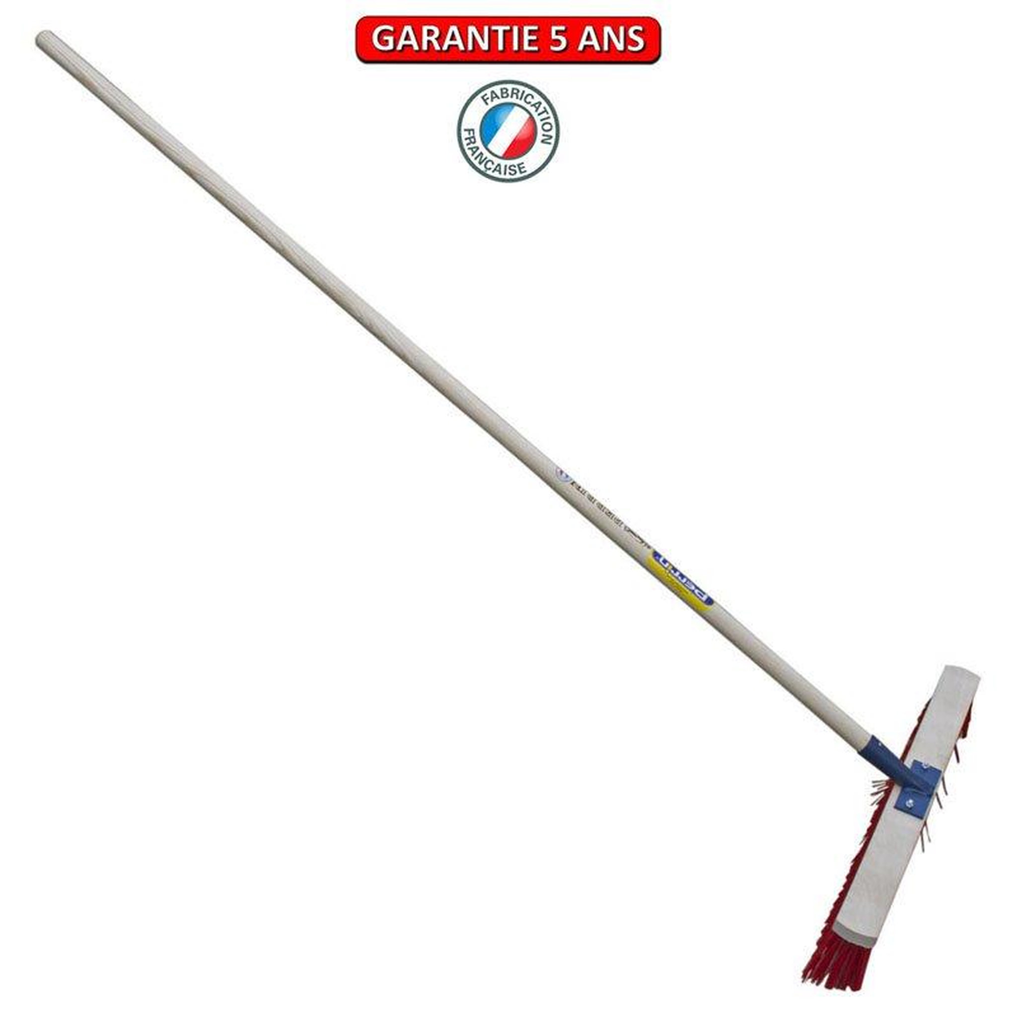 OUTILS PERRIN Balai de cantonnier 60 cm - douille renforcée - emmanché bois 150 cm