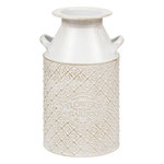 ATMOSPHERA Pot à Lait en Métal  Tino  31cm Blanc