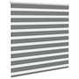 Voir la diapositive 3 : VIDAXL Store zebre gris fonce largeur du tissu 145,9 cm polyester