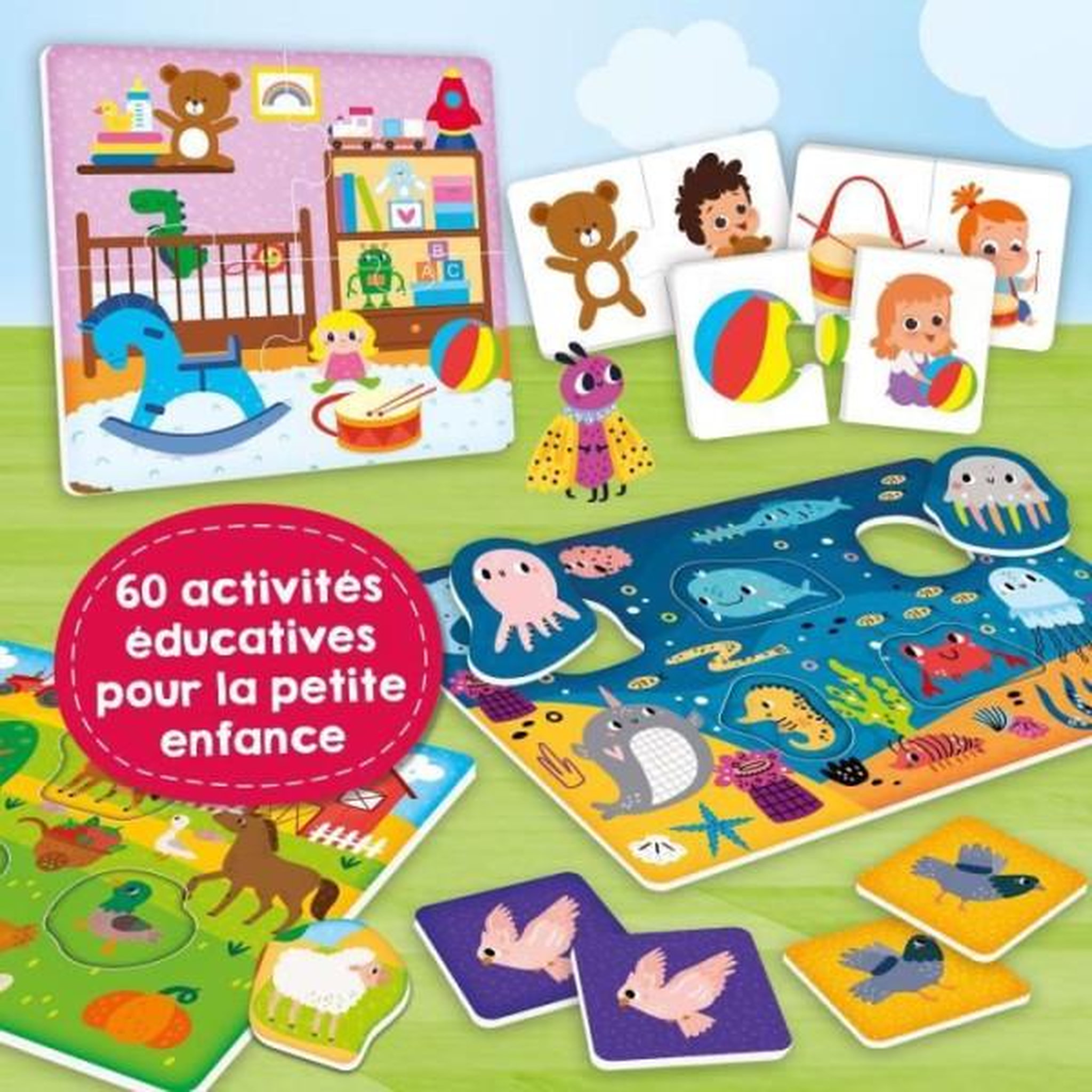 Voir la diapositive 3 : LISCIANI GIOCHI Collection de jeux éducatifs pour tout-petits - LISCIANI - Soixante activités pour le développement