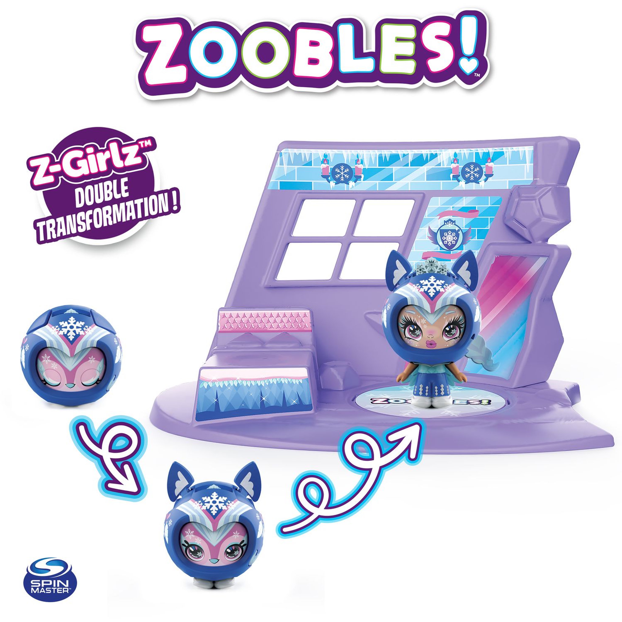 Voir la diapositive 3 : SPIN MASTER Zoobles Z Girlz Pack de 1 