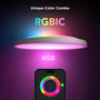 Voir la diapositive 5 : GOVEE Plafonnier Plafonnier connecte rond RGBICWW+RGBICWW